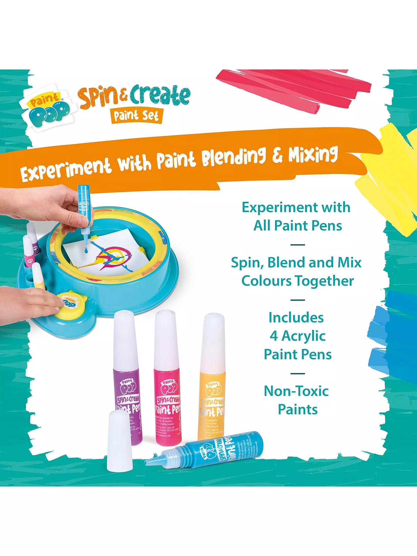 Paint Pop Spin & Create Paint Set