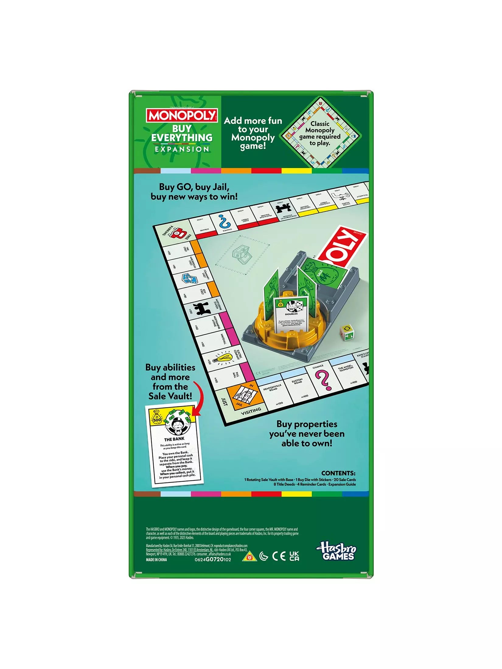 Monopoly Buy Everything Expansion Game