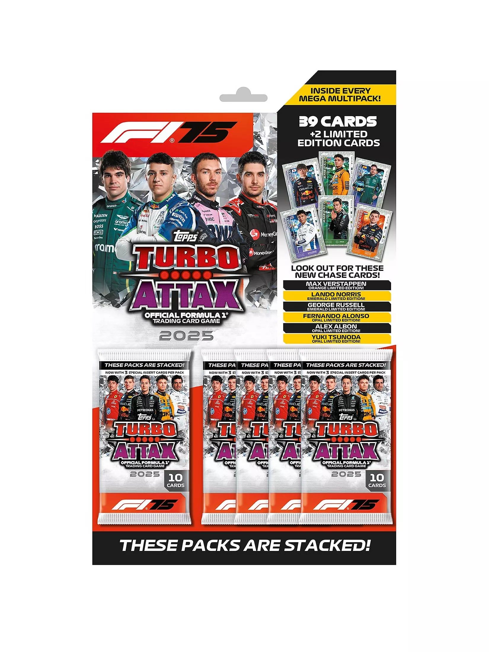 F1 Turbo Attax 2025 Mega Multipack