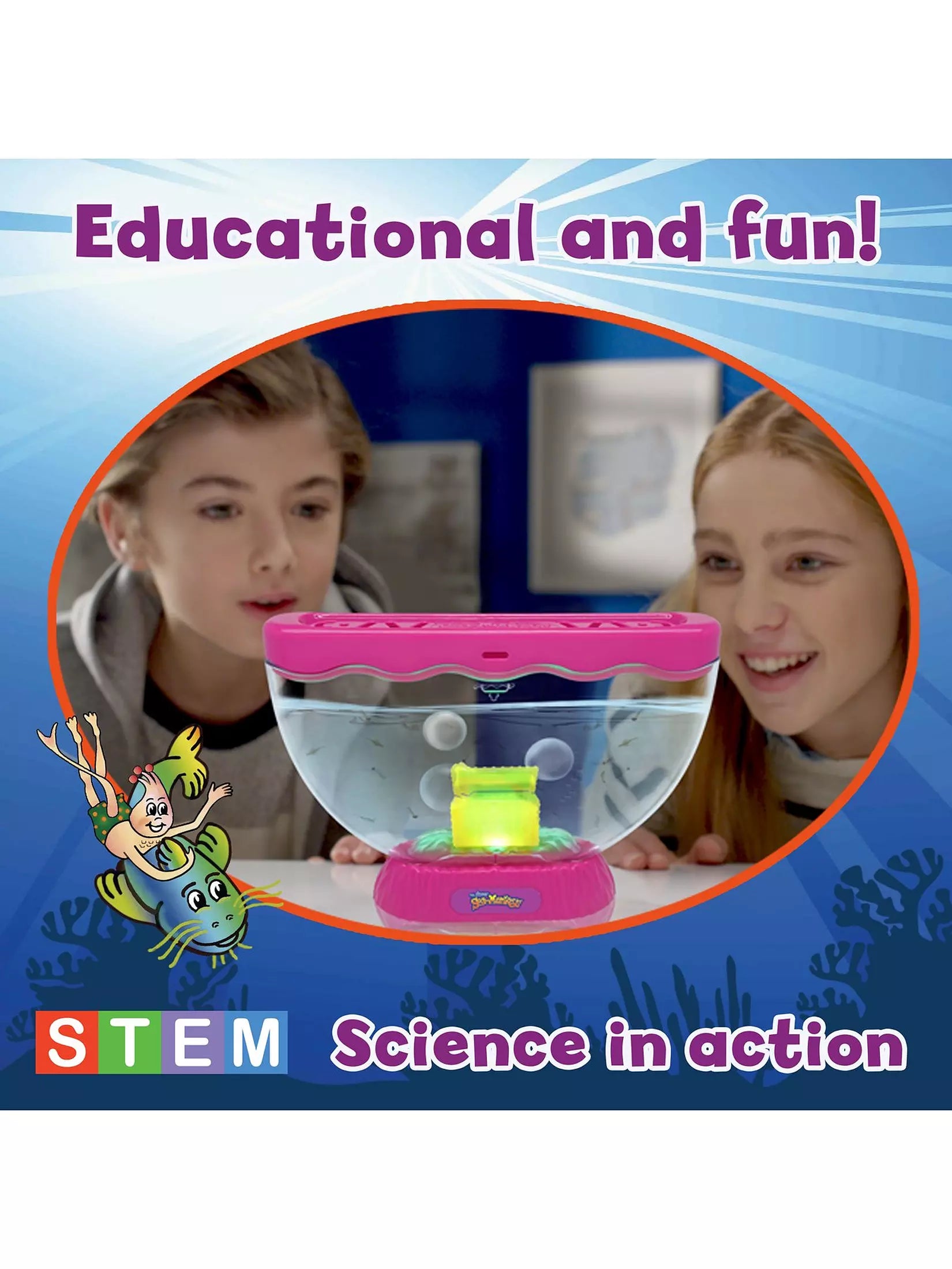 Sea Monkeys Ocean Treasure Tank with Light