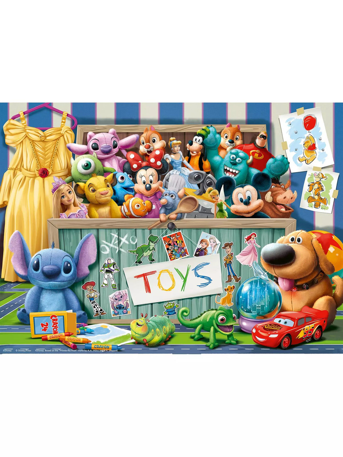 Disney Pixar Multi Character 100 XXL Jigsaw