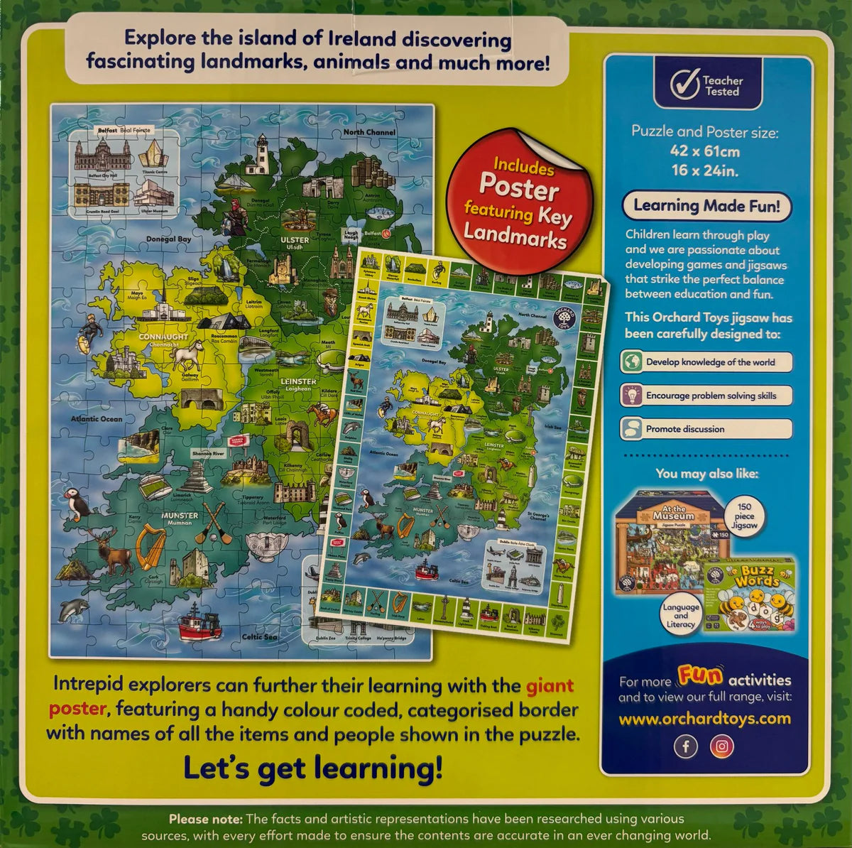 Orchard Ireland Map Puzzle
