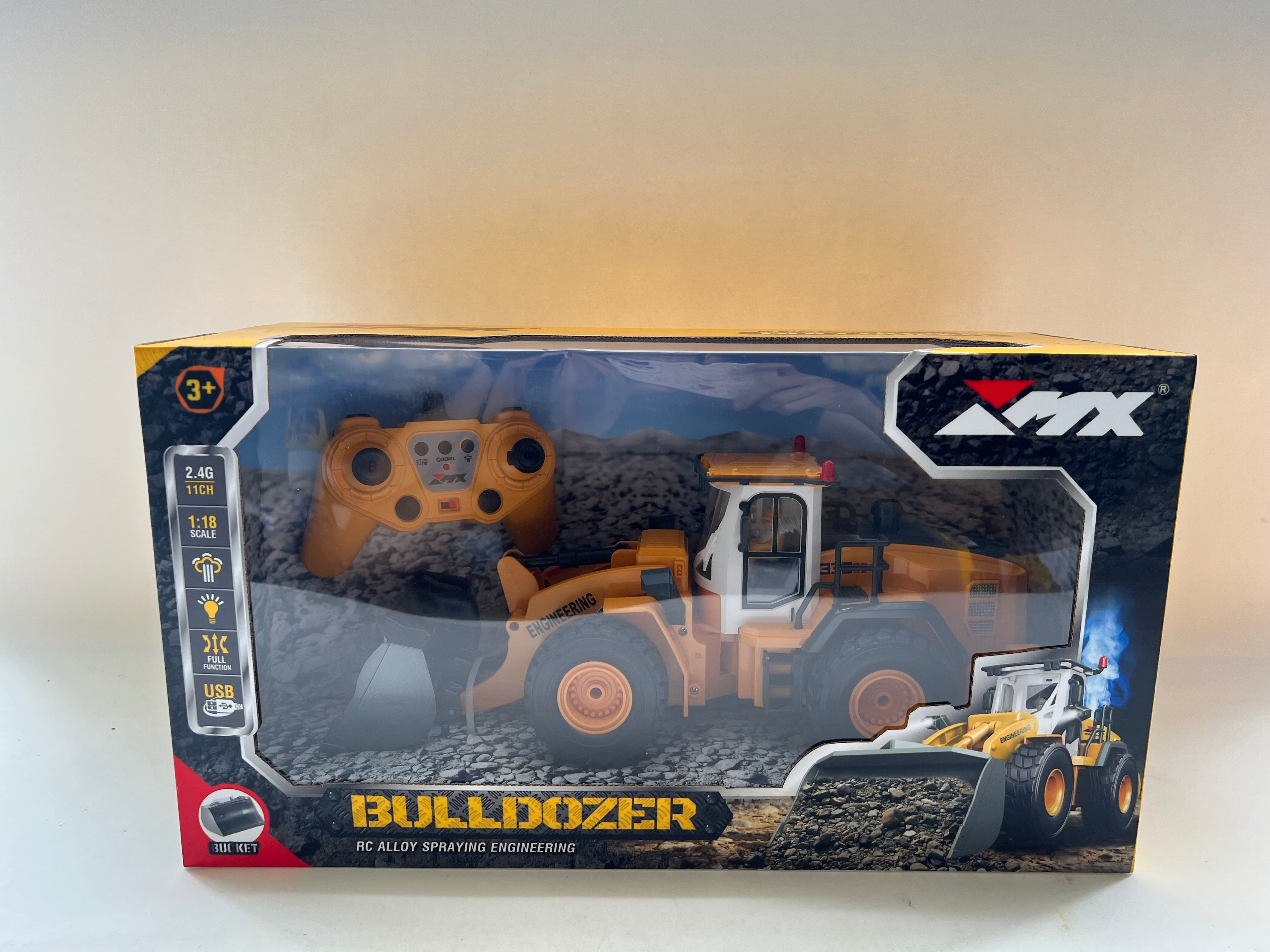 ZMX Radio Control Bulldozer with Steam FX 2.4G