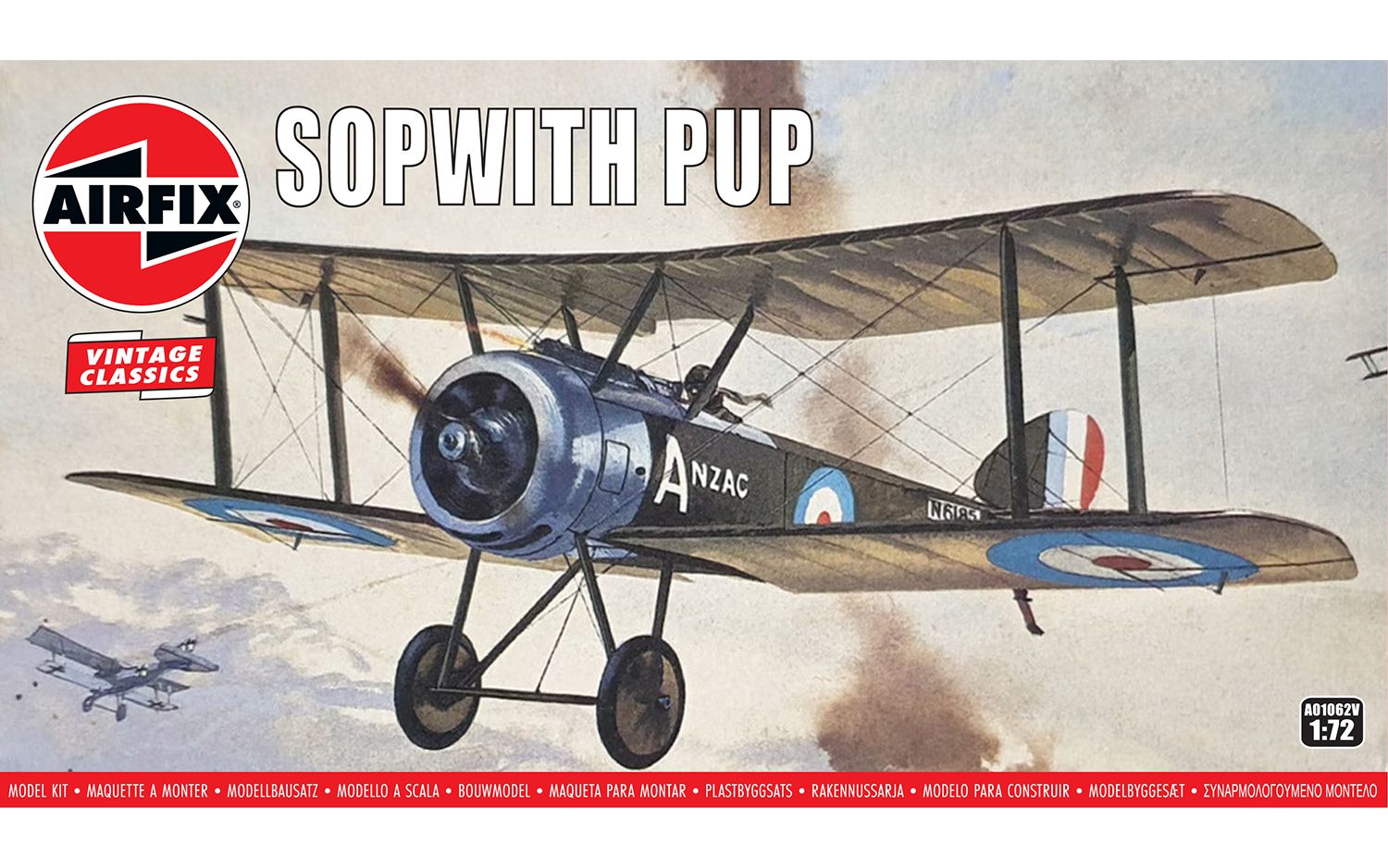 Airfix Sopwith Pup 1:72 Scale Model Kit