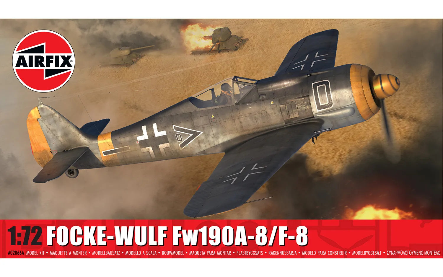 Airfix Focke Wulf FW190A-8/F8 1:72 Scale Kit