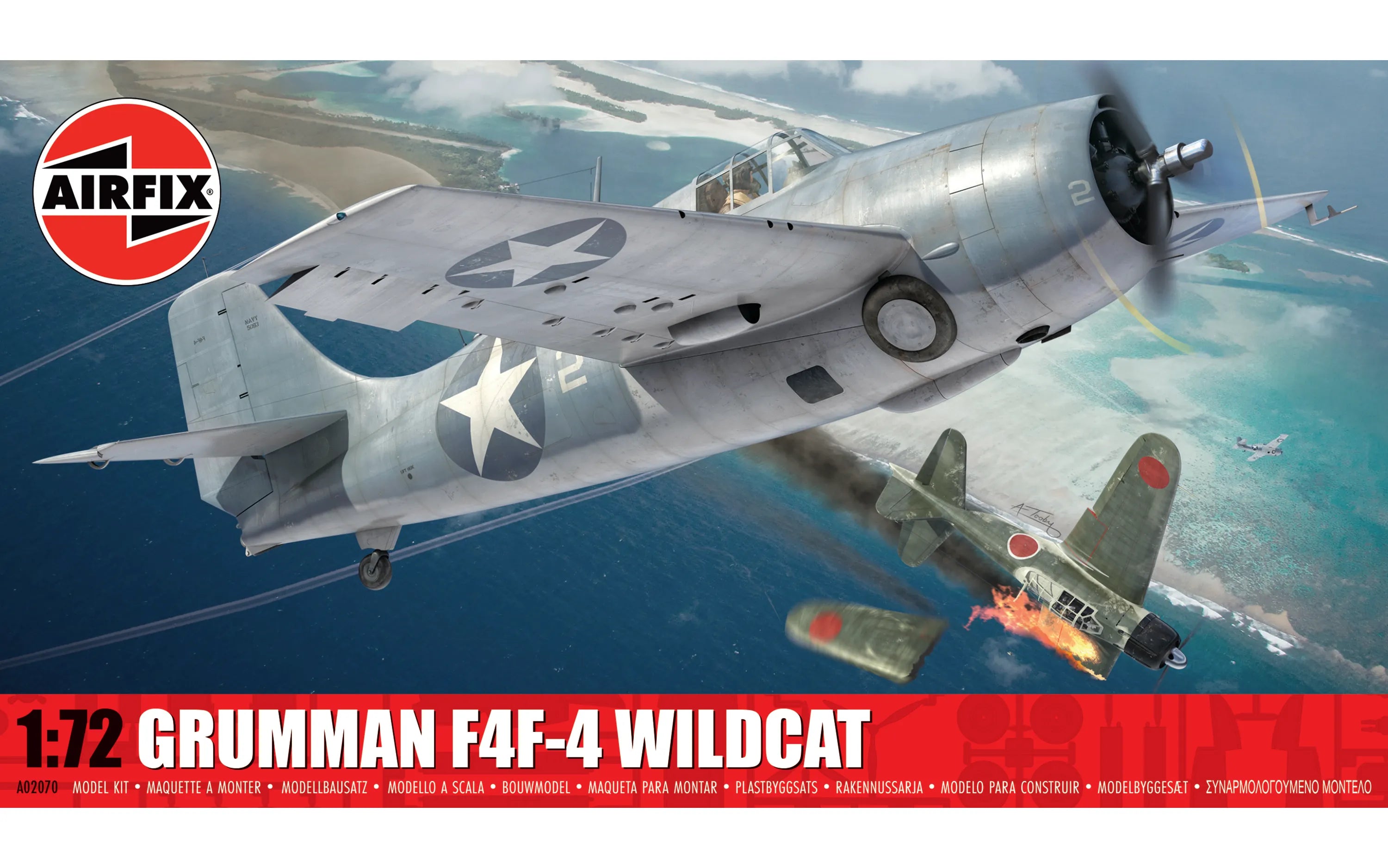 Airfix Grumman F4F-4 Wildcat