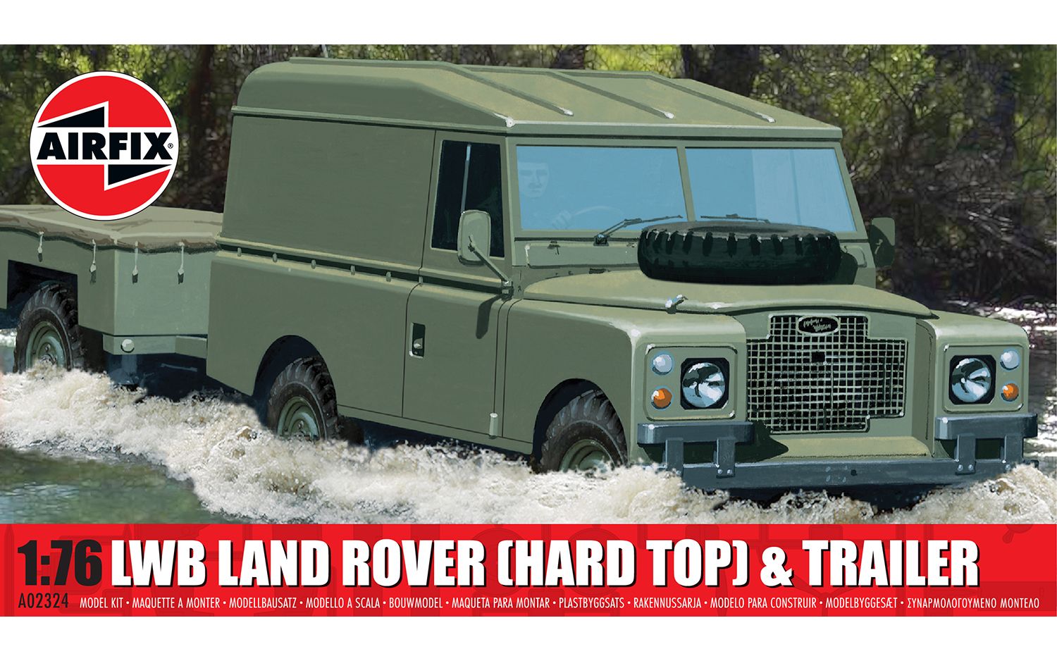 AIRFIX LWB LANDROVER H/TOP