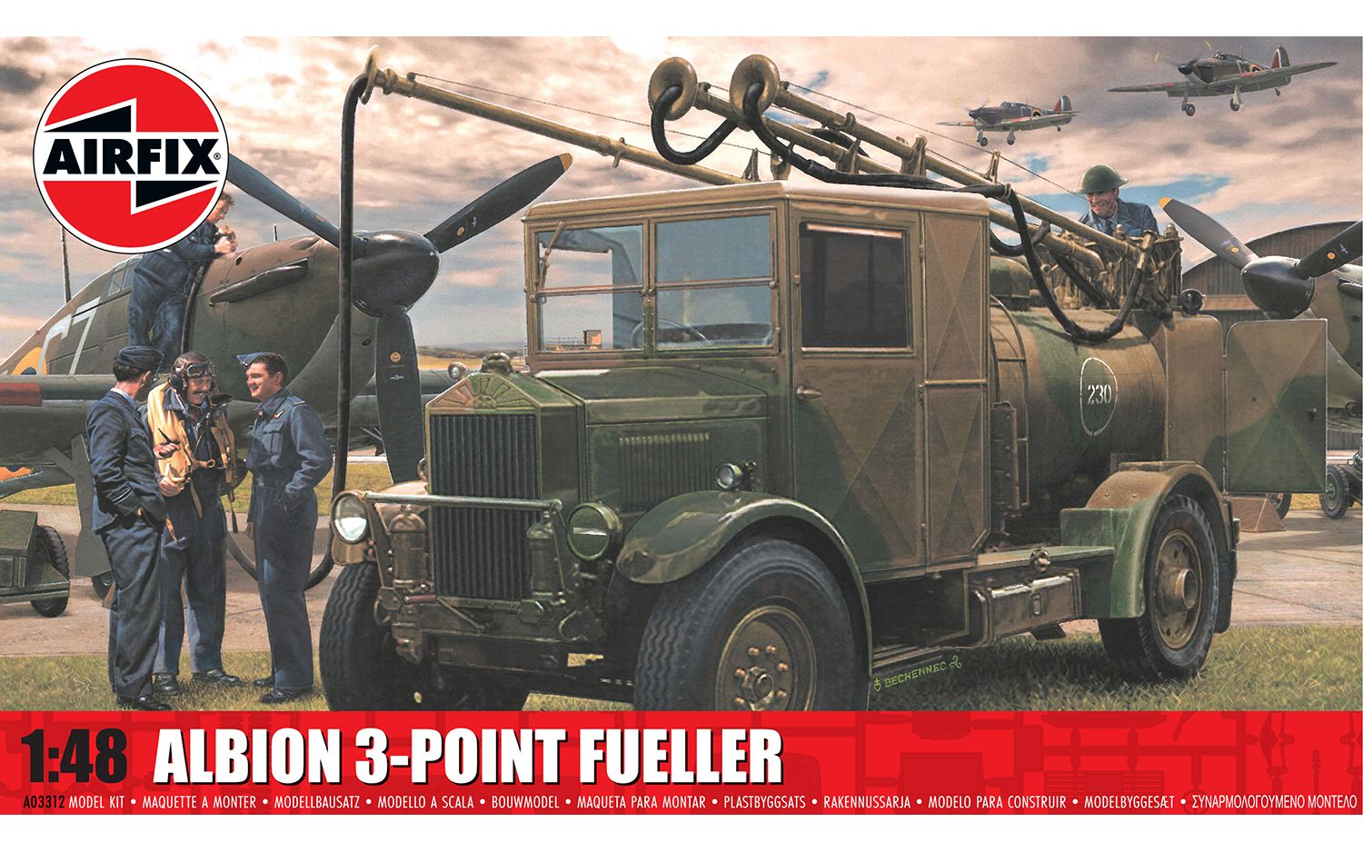 Airfix Albion 3 Point Fueller
