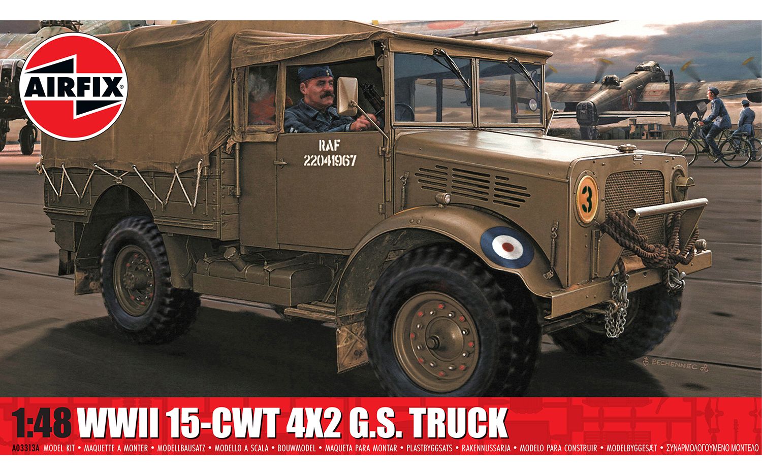 Airfix WWII 15-cwt 4 x 2 G.S. Truck