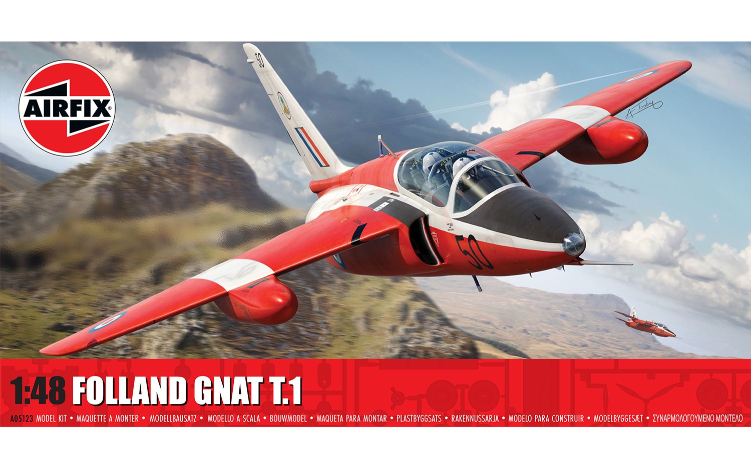 AIRFIX Folland Gnat T.1