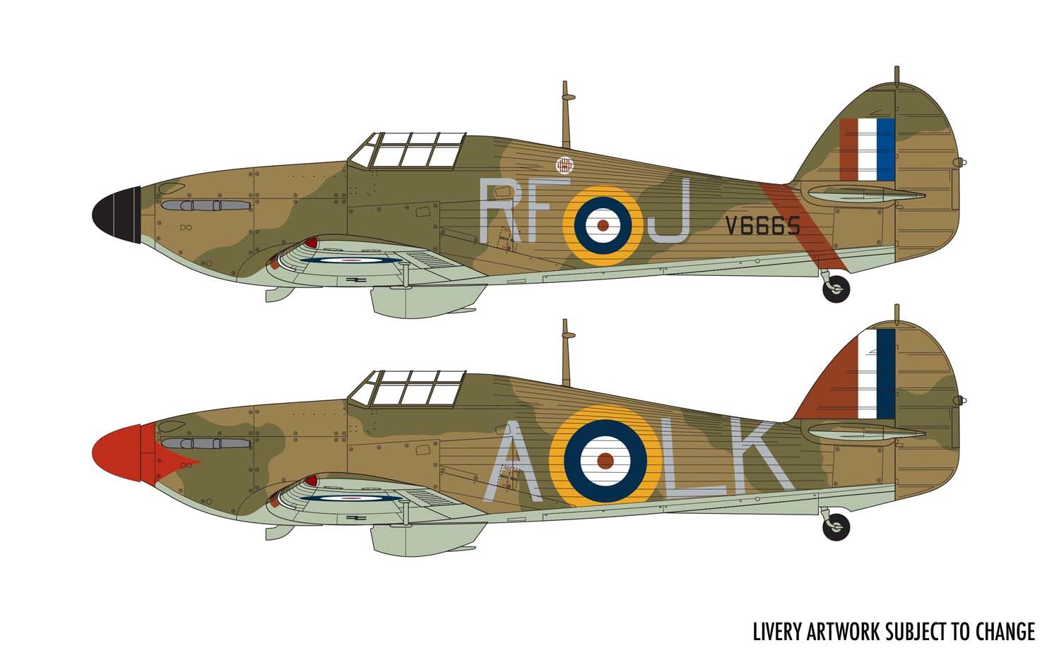 Airfix Hawker Hurricane Mk1