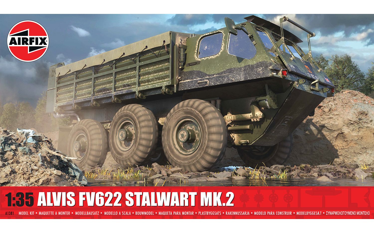 Airfix Alvis FV622 Stalwart Mk.2 1:35 Scale Kit