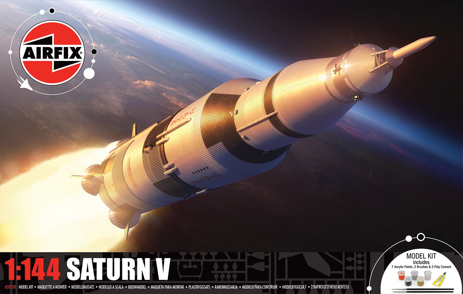 Airfix Saturn V Rocket Gift Set