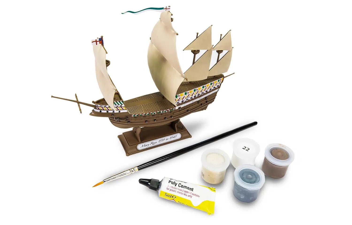 Airfix Mary Rose 1:400 Scale Model Kit Starter Set