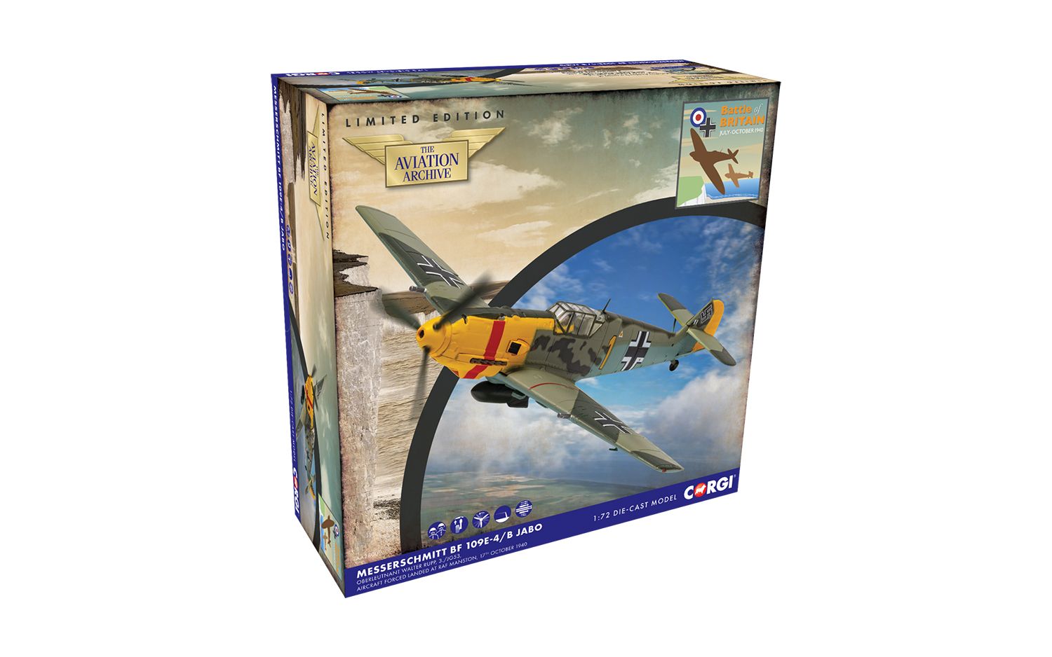 Corgi messerschmitt BF 109E-4/B JABO