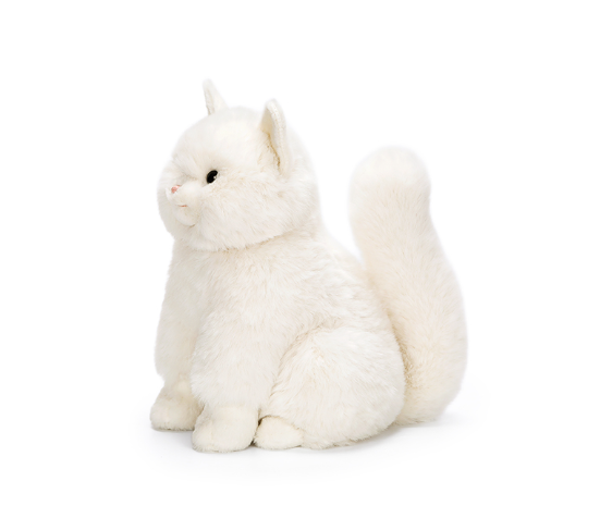 Soft Milk White Cat 25cm Soft Toy