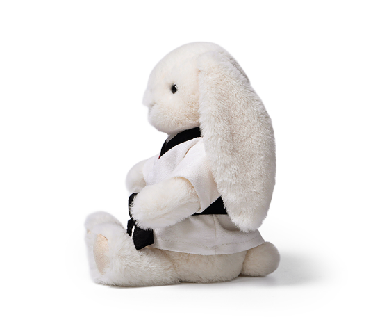 Taekwondo Smiling Leveret 18cm Soft Toy
