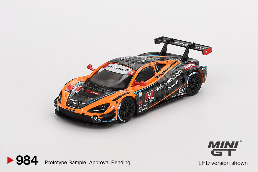Mini GT McLaren 720S GT3 Evo Pfaff Motorsports 2024 IMSA Daytona 24 Hrs (LHD) 1:64 Scale