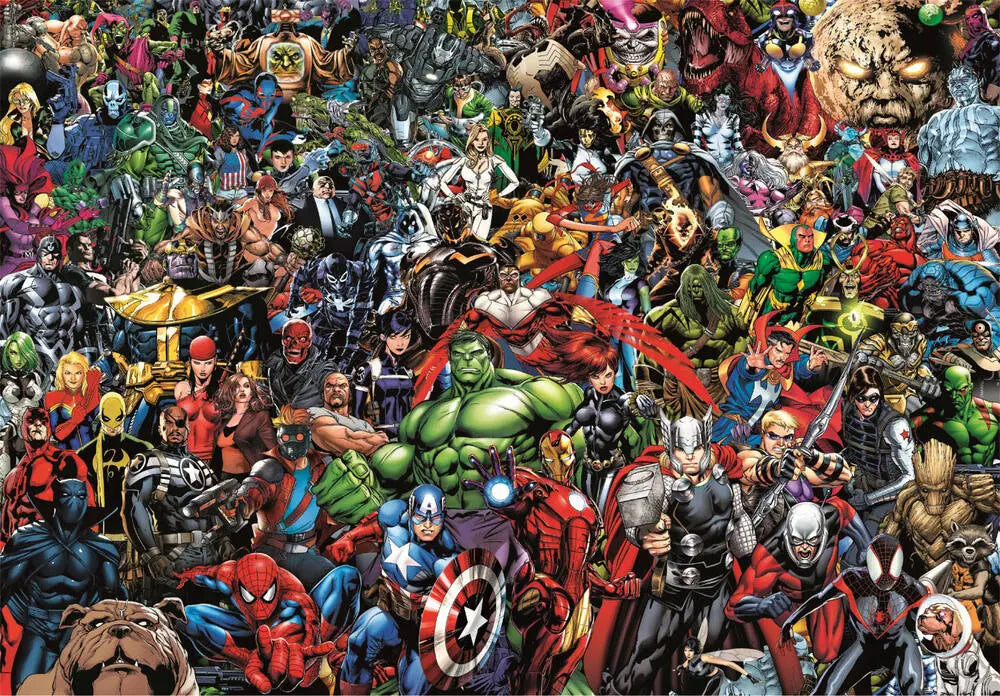 Clementoni 1000 Piece Jigsaw Marvel Heroes