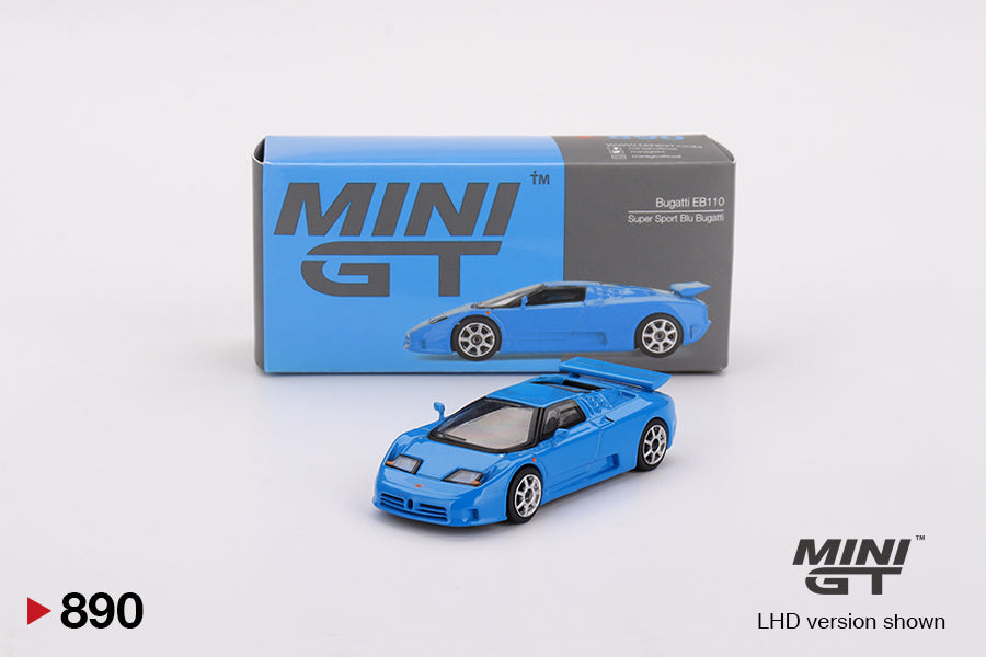 Mini GT Bugatti EB110 Super Sport 1:64 Scale Model