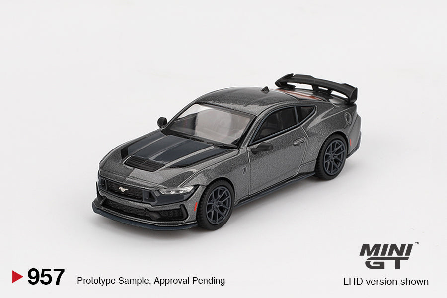 Mini GT Ford Mustang Dark Horse 2024 Carbonized Grey (RHD) 1:64 Scale