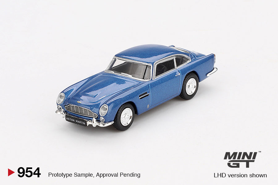 Mini GT Aston Martin DB5 Sierra Blue 1:64 Die Cast