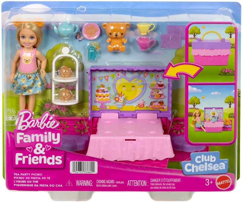 Barbie Club Chelsea Tea Party Picnic Playset