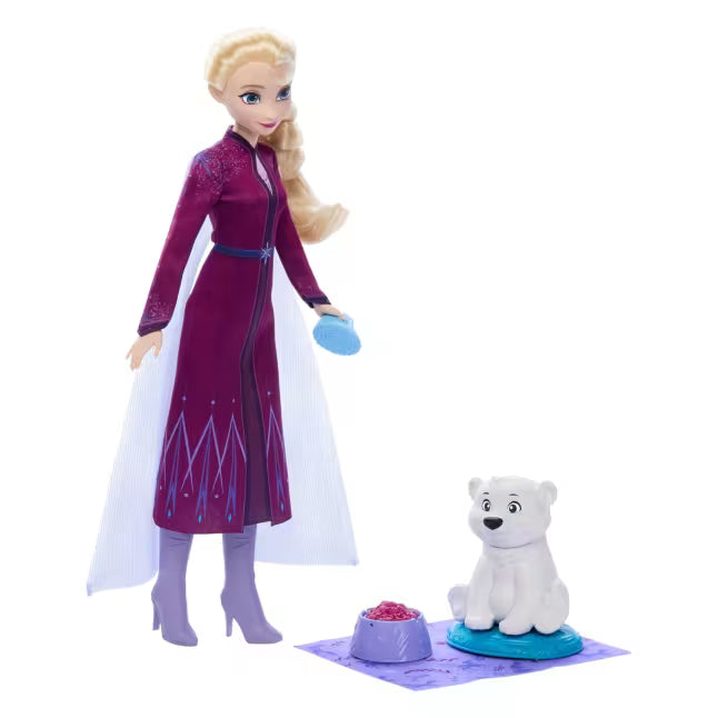 Disney Frozen Elsa Fashion Doll and Bear Cub