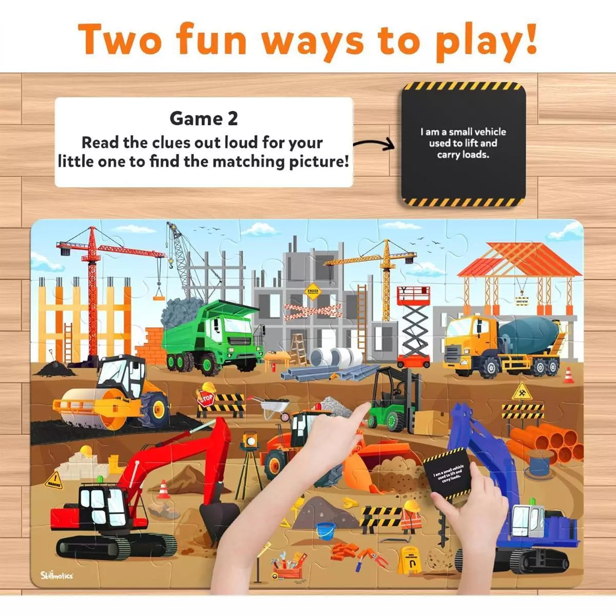 Skillmatics Piece & Play Construction Site