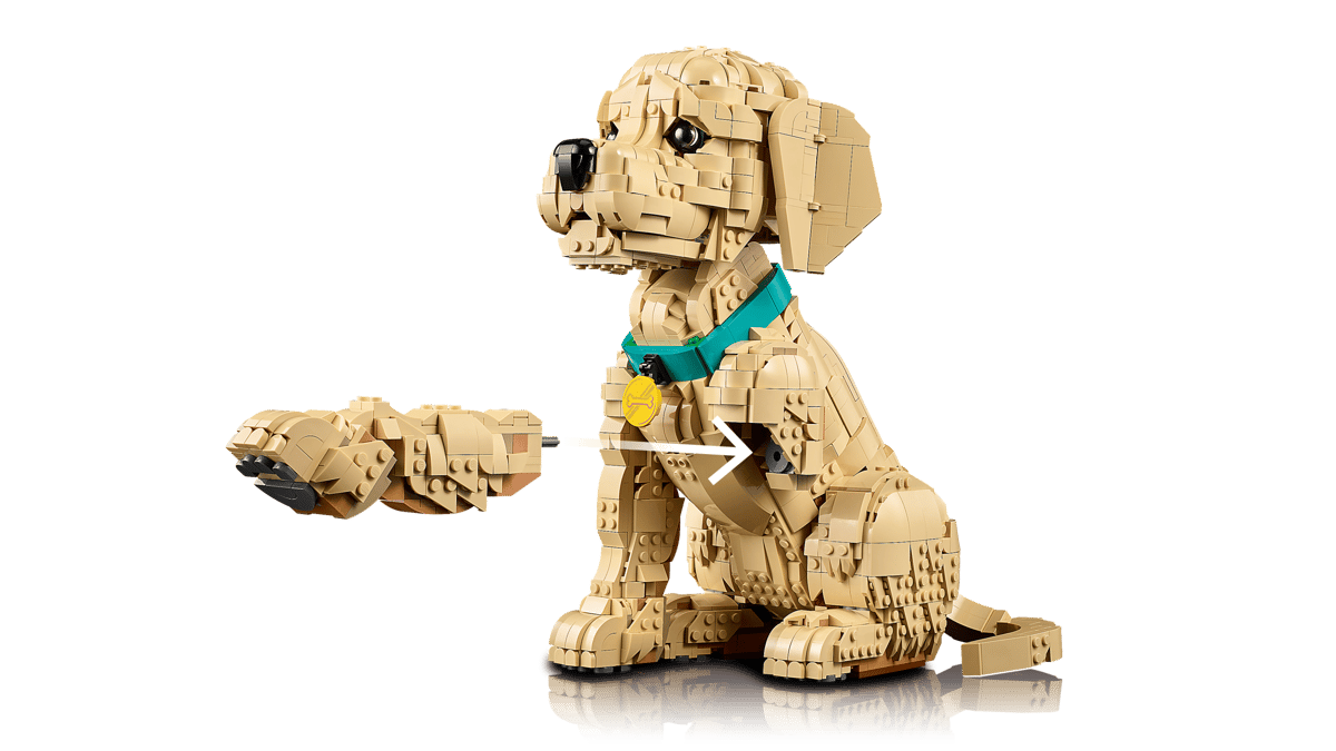Lego 11384 Icons Golden Retriever Puppy