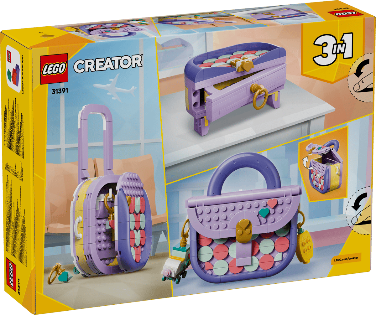 Lego 31391 Art Fashion Bag with Storage