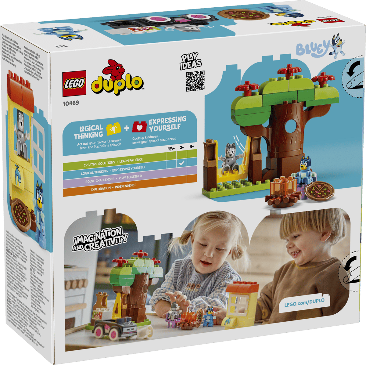 Lego 10469 Pizza Girls with Muffin
