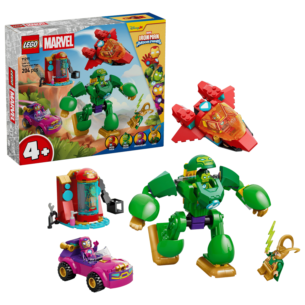 Lego 11211 Loki vs. Team Iron Man
