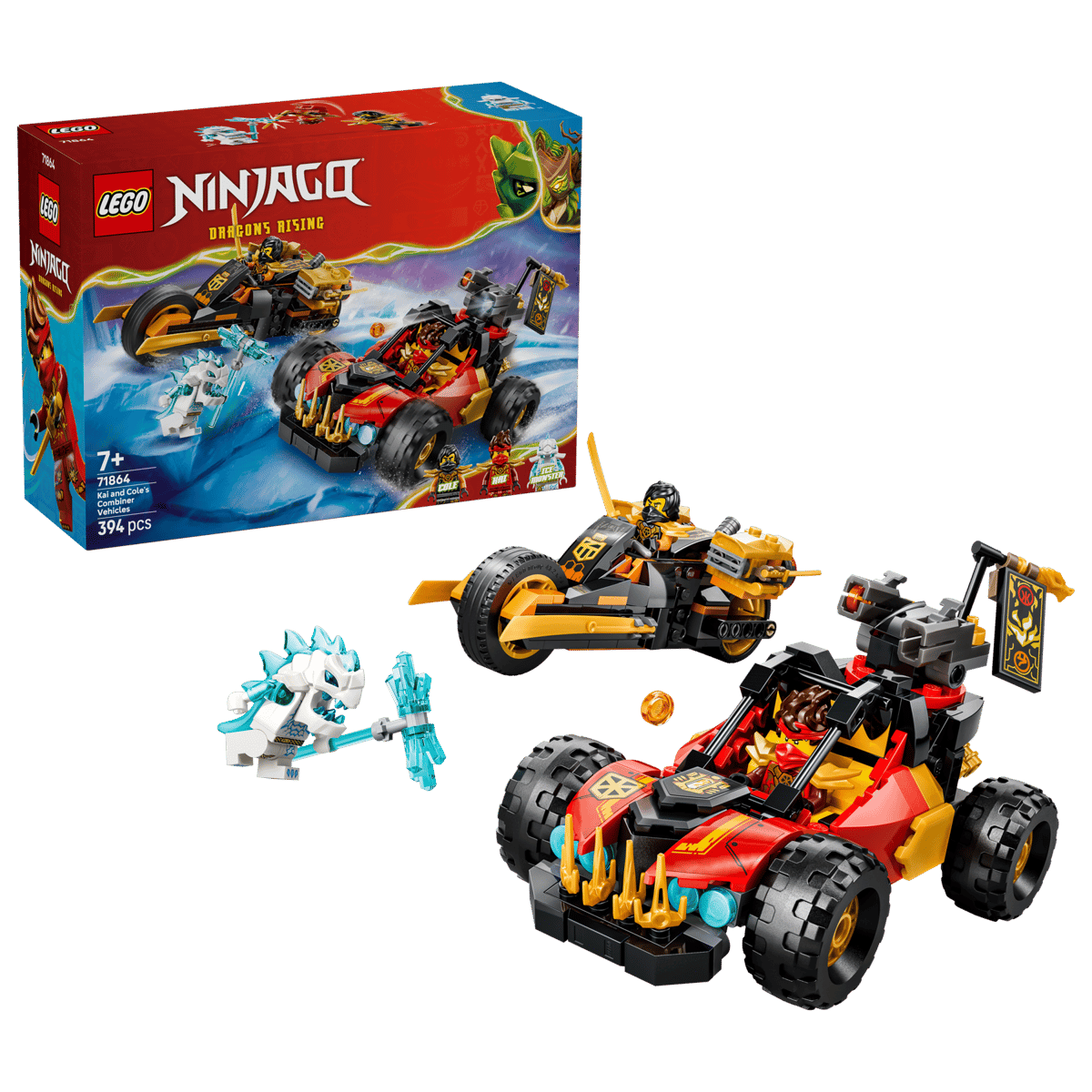 Lego 71864 Kai and Coles Combiner