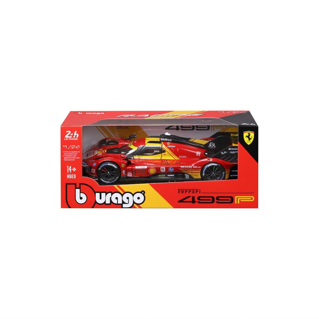 Bburago 1:24 Ferrari Racing 499p Le Man Hypercar 202 AF Corse #50