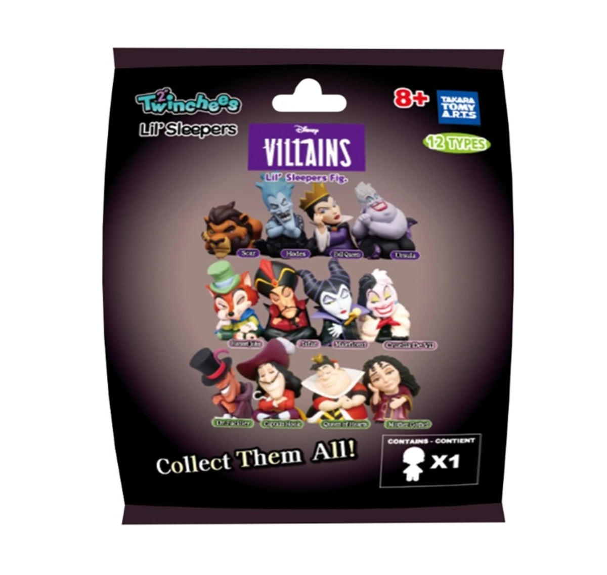 Twinchees Disney Villains Lil Sleepers Blind Bag