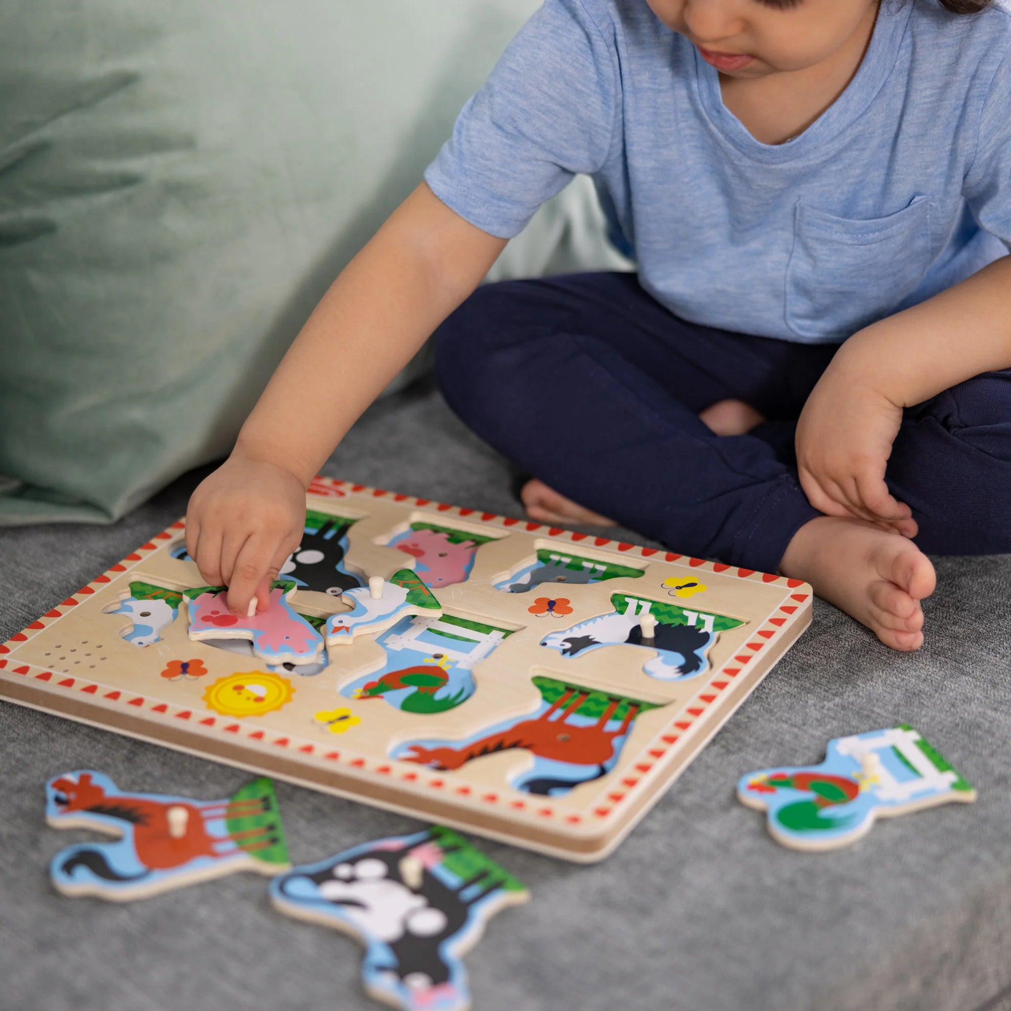 Melissa and Doug Farm Animals Sound Puzzle