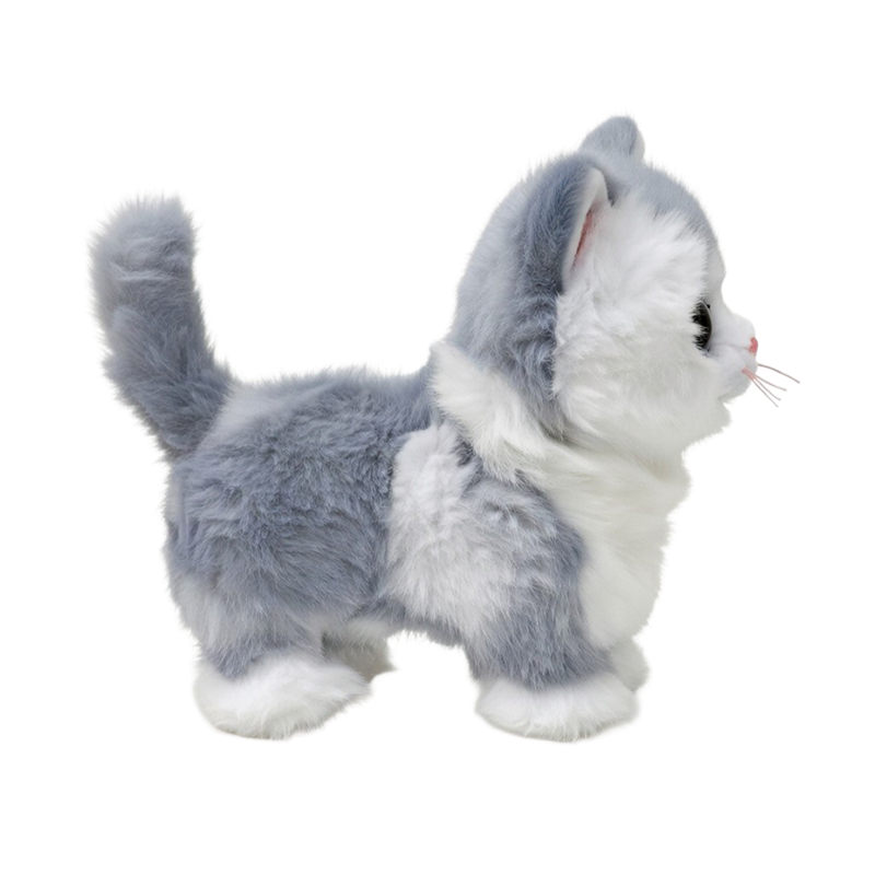 Ty Furley Cat Grey/White - Beanie Boos - Regular