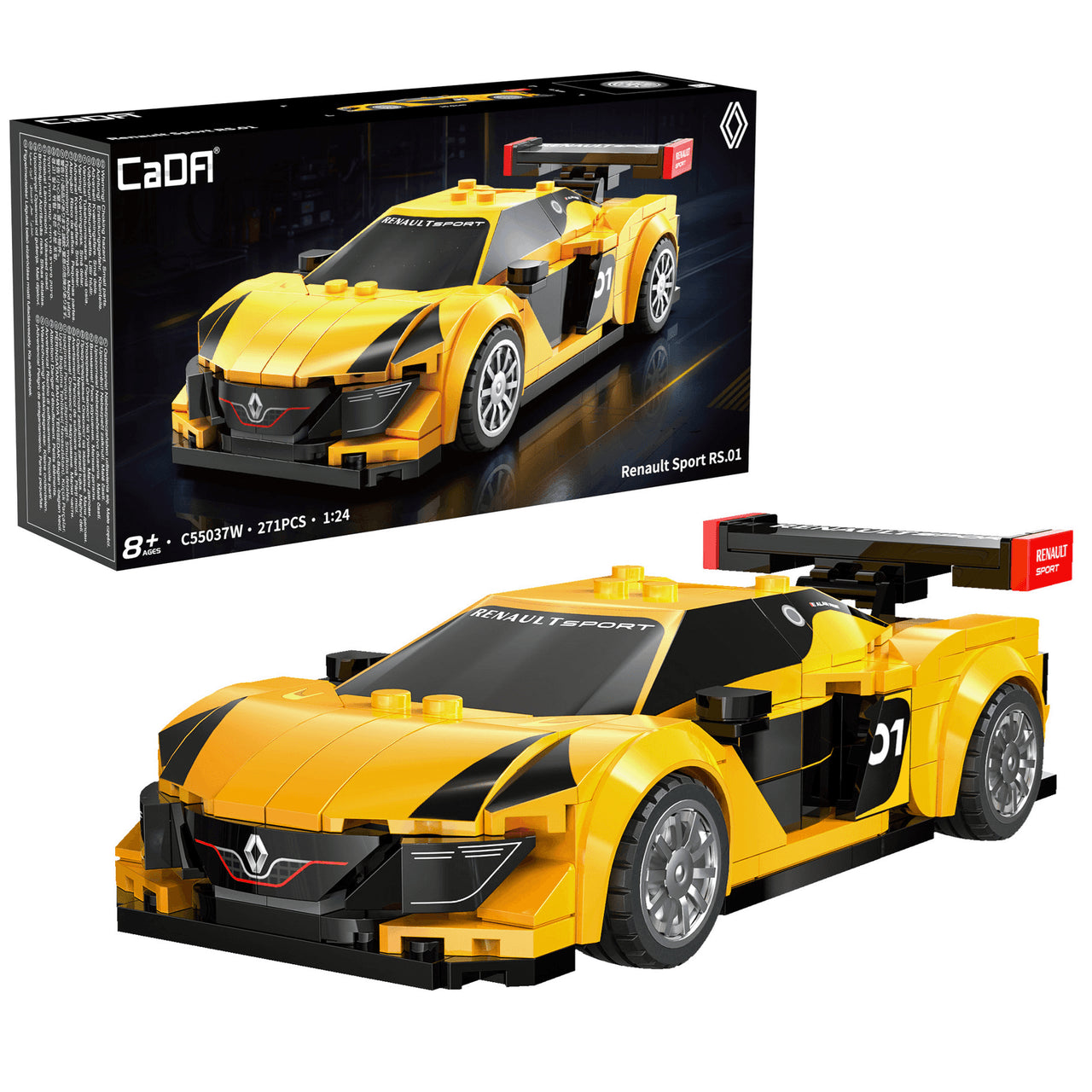 Cada Renault Sport RS 1:24 Scale Construction Set