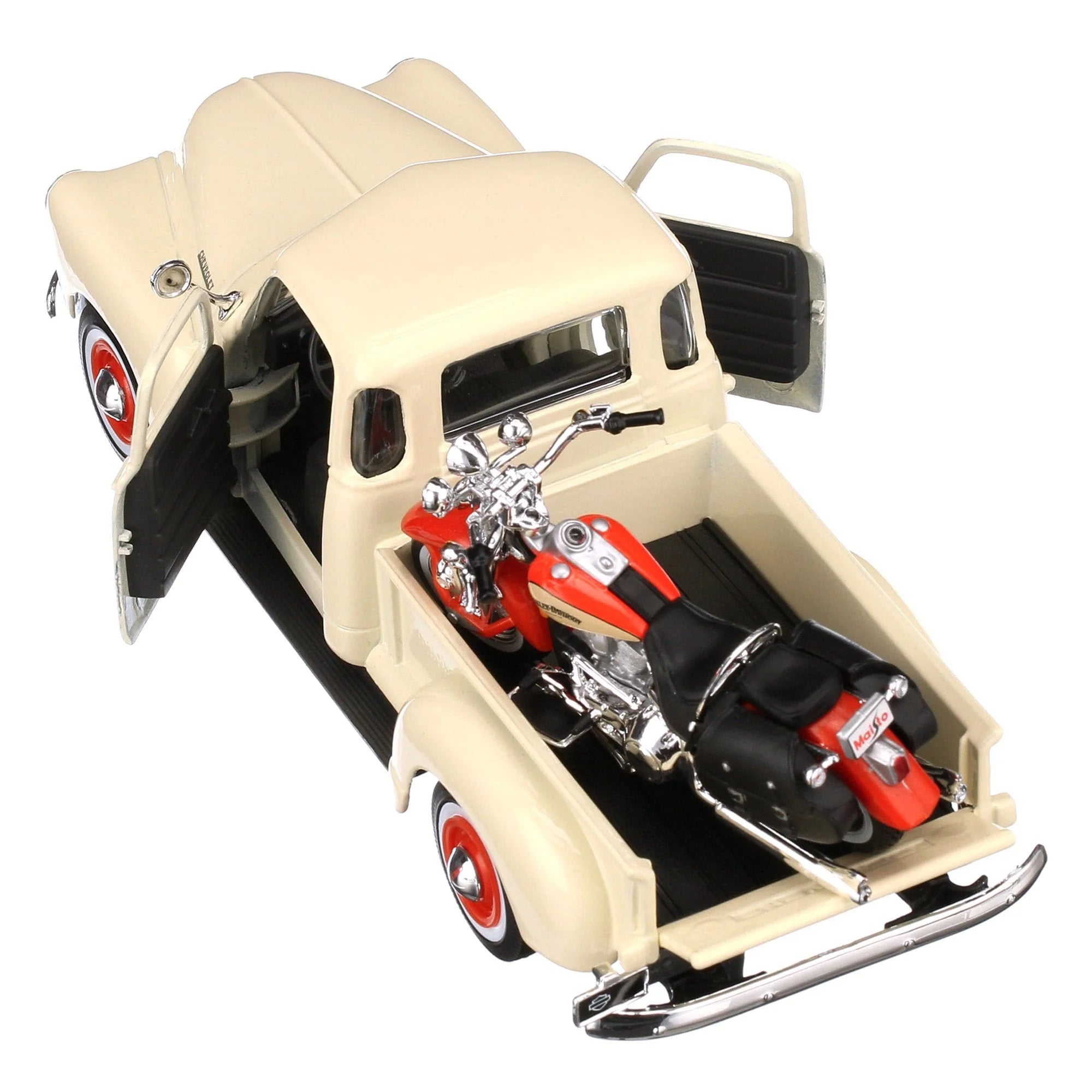 Maisto Harley Davidson Chevrolet 3100 H-D Custom Pick Up 1:24 Scale Die Cast