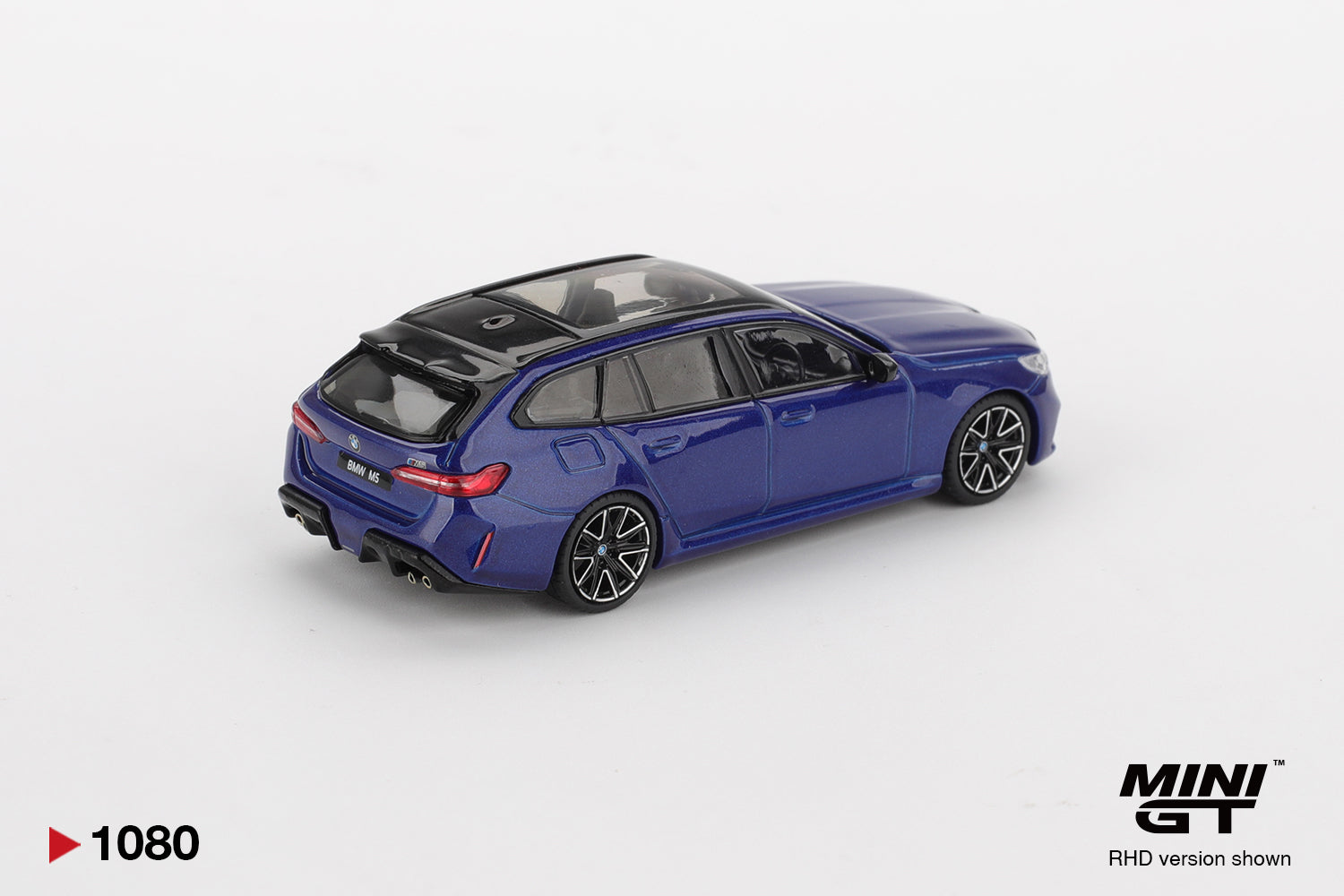 Mini GT BMW M5 Touring Marina Bay Blue Metallic 1:64 Die Cast