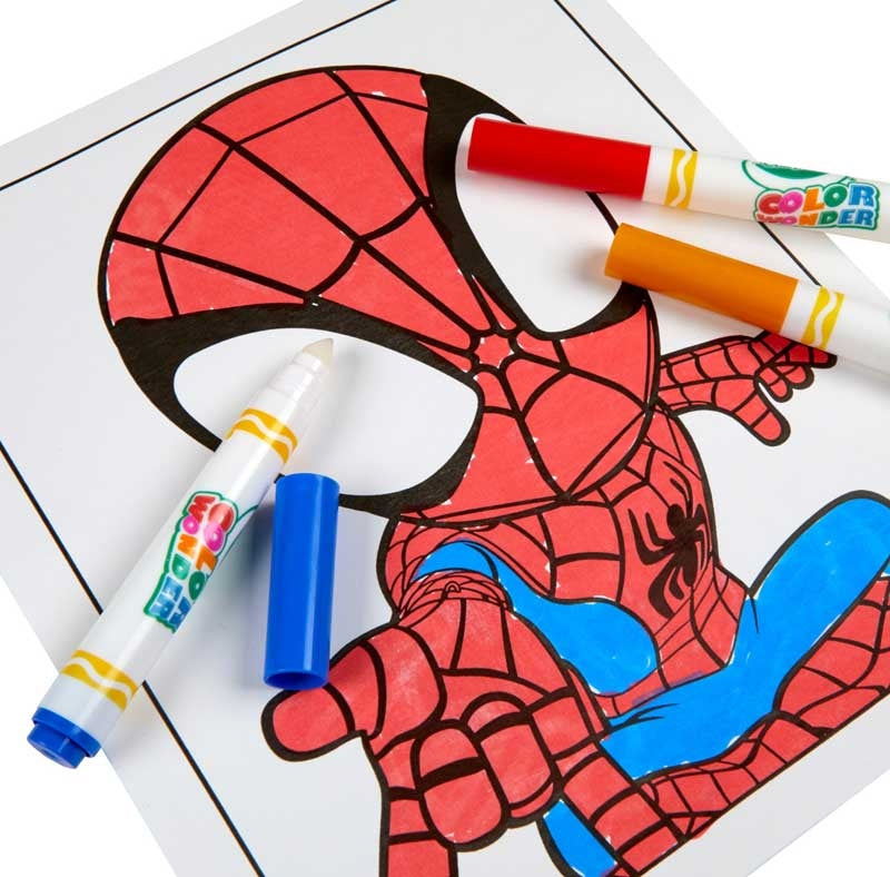 Crayola Spiderman Colour Wonder