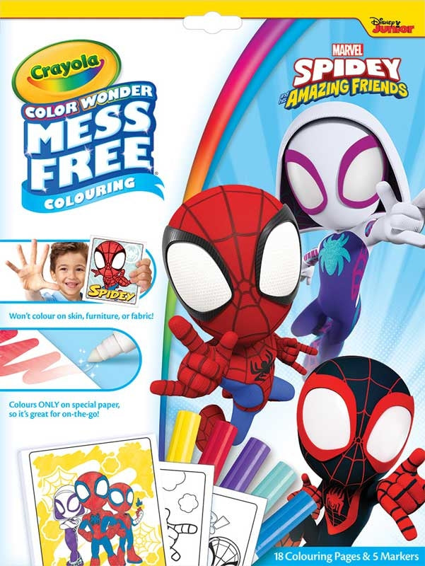 Crayola Spiderman Colour Wonder