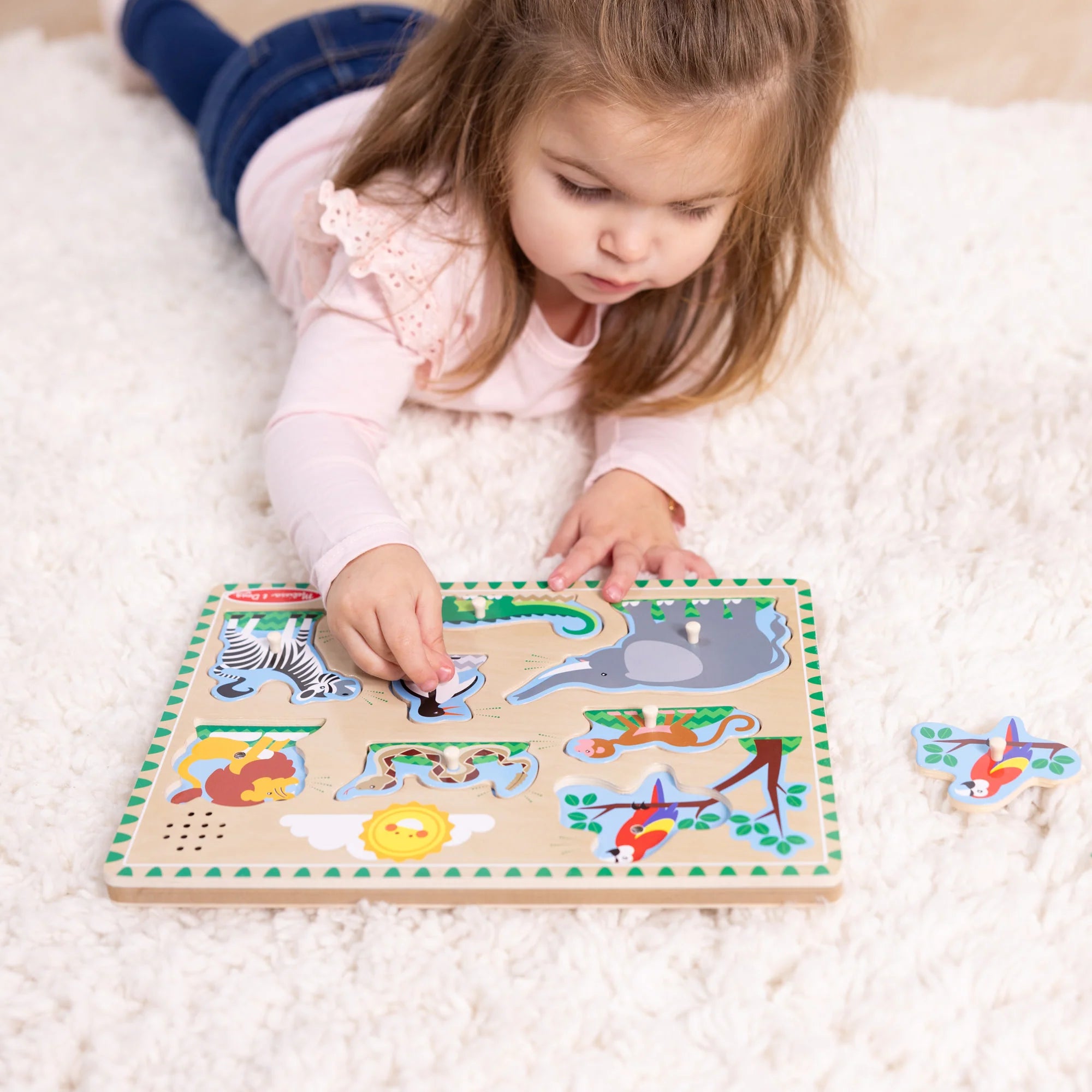 Melissa and Doug Zoo Animal Sound Puzzle