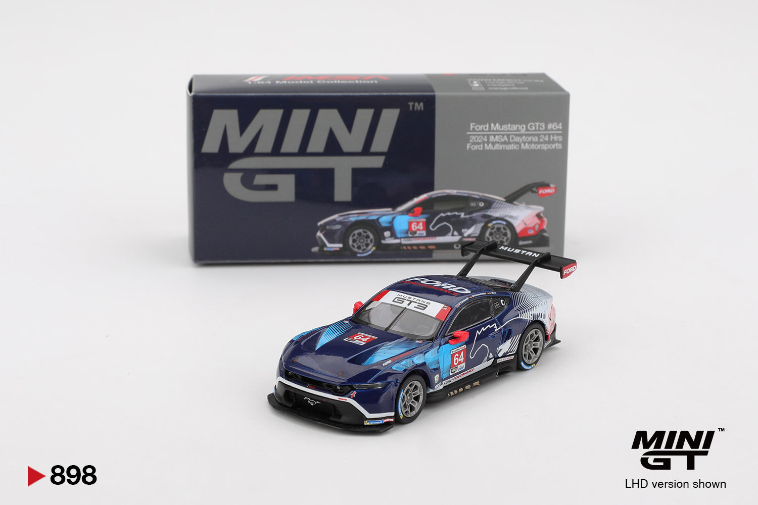 Mini GT Ford Mustang GT3 2024 Daytona 24 Hour