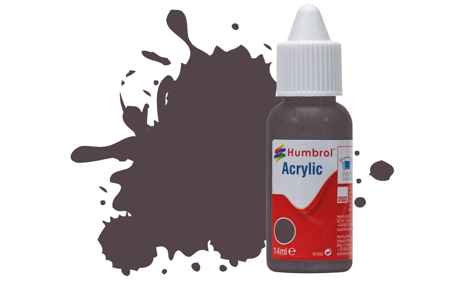 Humbrol Acrylic RLM 81 Dunkelbraun - Matt