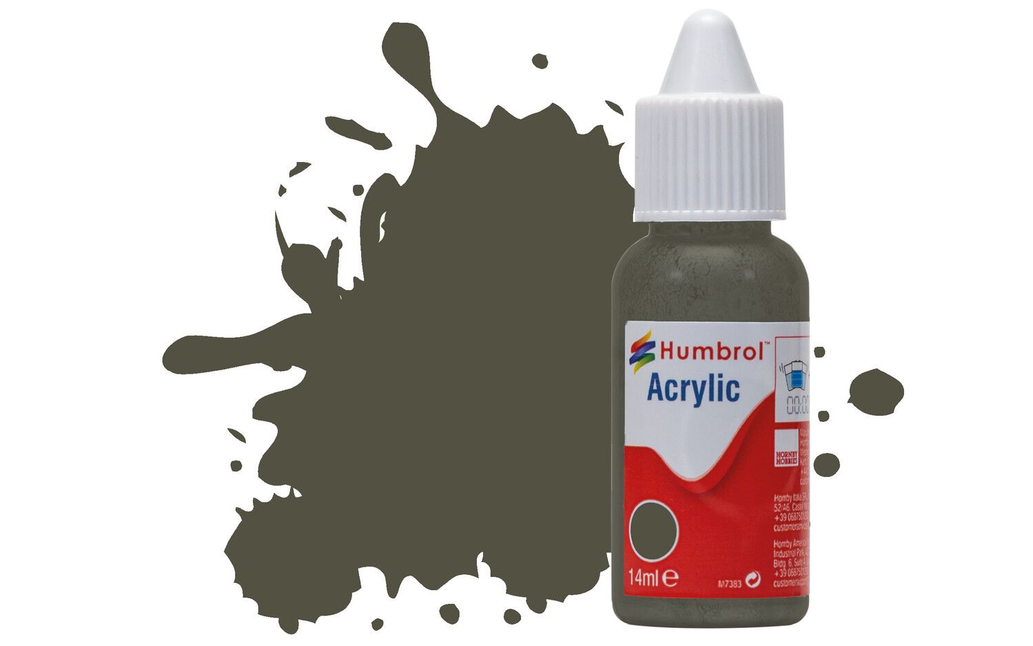 Humbrol Acrylic 253 RLM 83 Dunkel Grun Matt