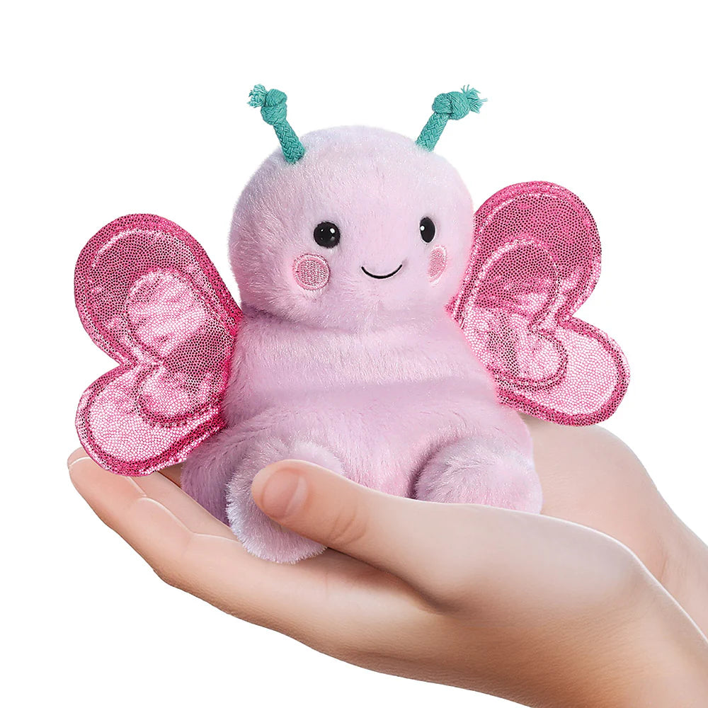 Palm Pals Petunia Butterfly 12cm Soft Toy