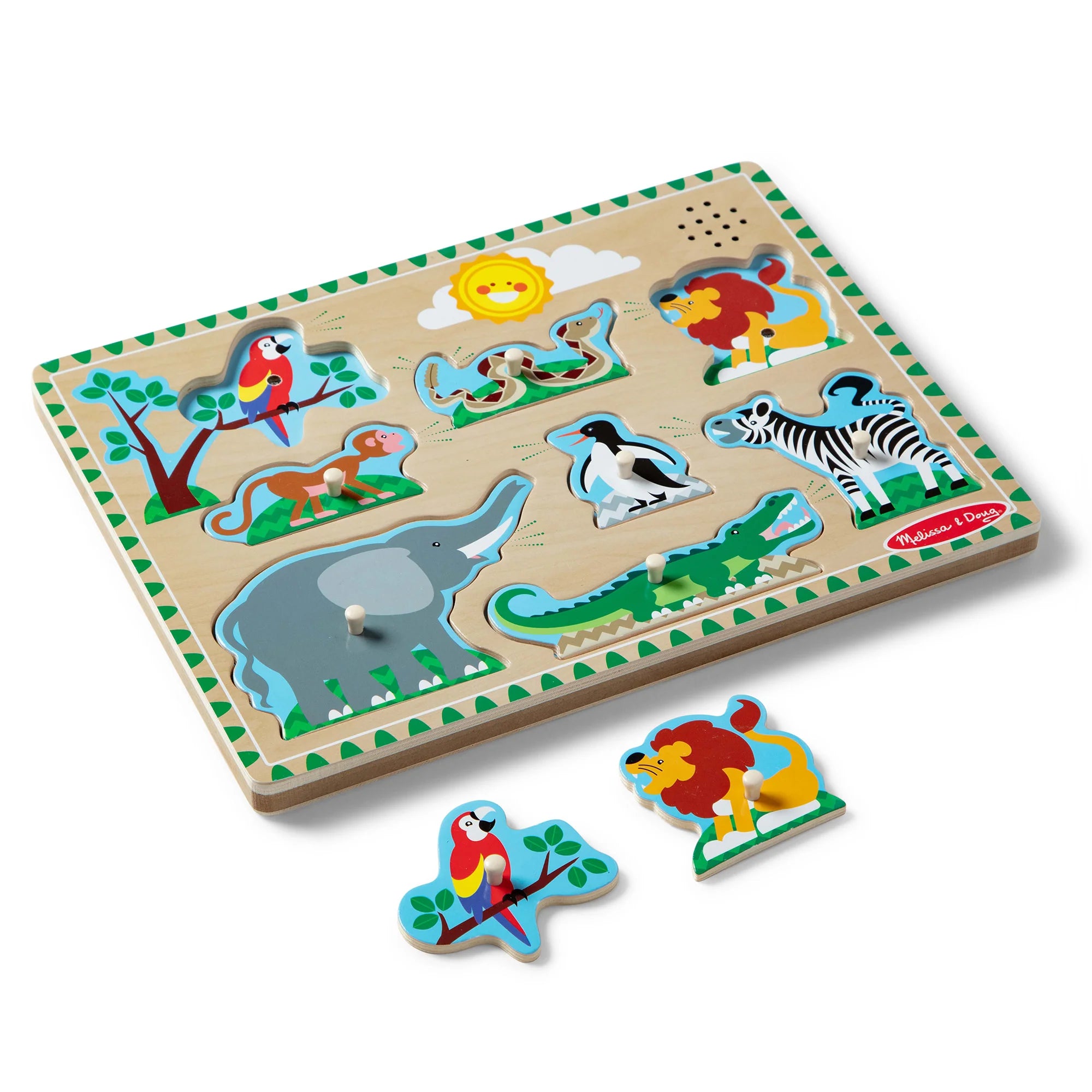 Melissa and Doug Zoo Animal Sound Puzzle