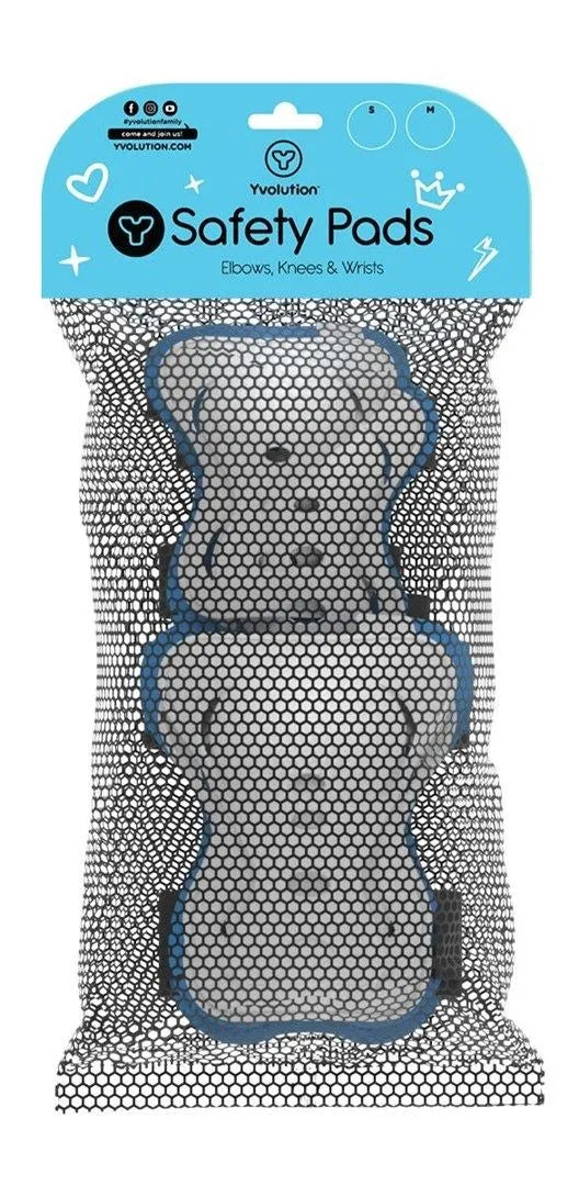 Yvolution Safety Pads Small Blue